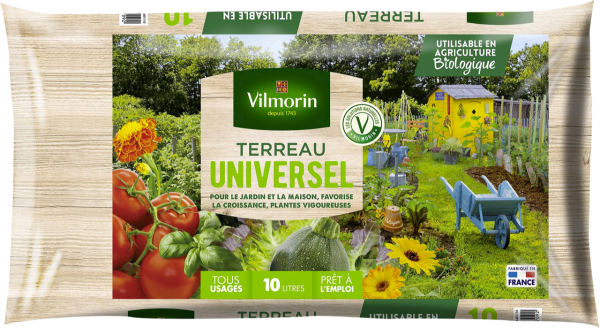 Terreaux, amendements et fumier - Terreau Universel - 10 L - face recto